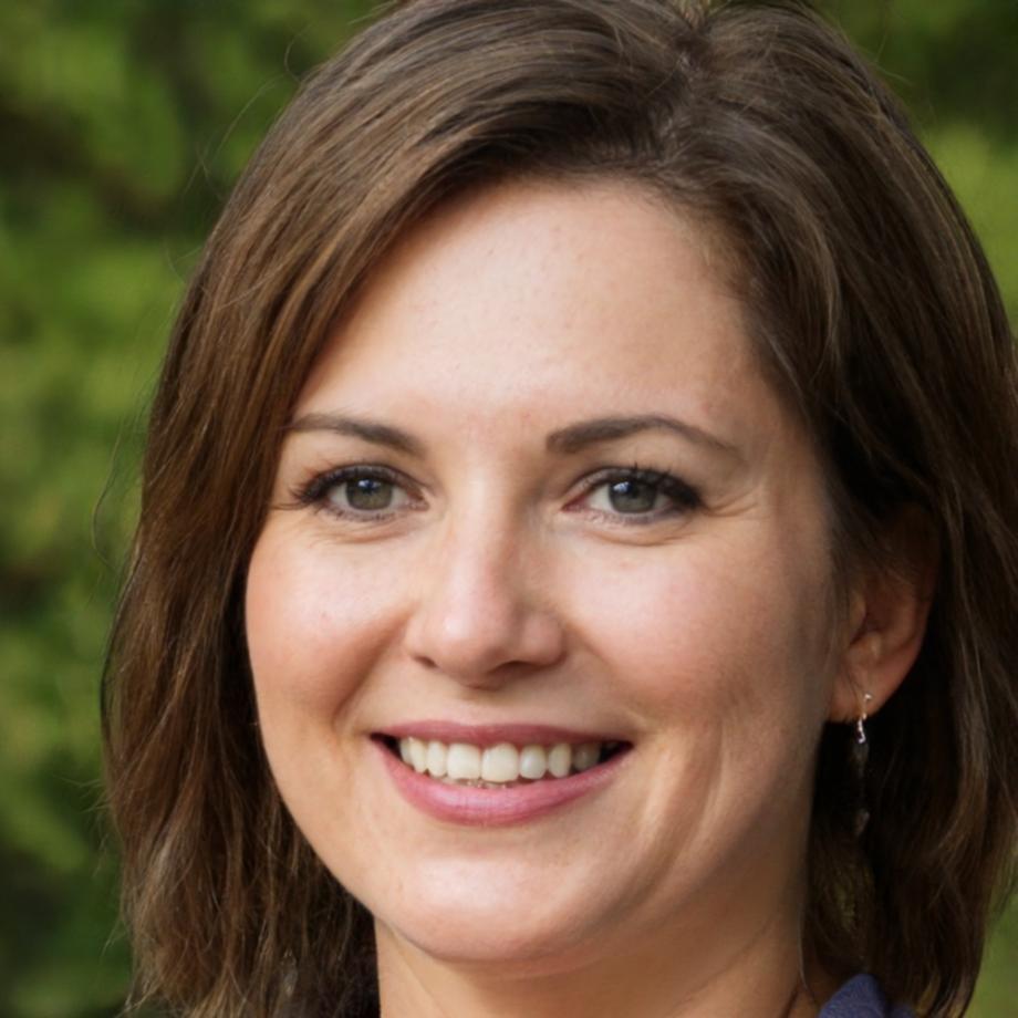 Zufriedene Kundin